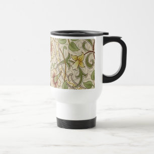 Taza De Viaje William Morris Daffodil Classic Flower Wallpaper
