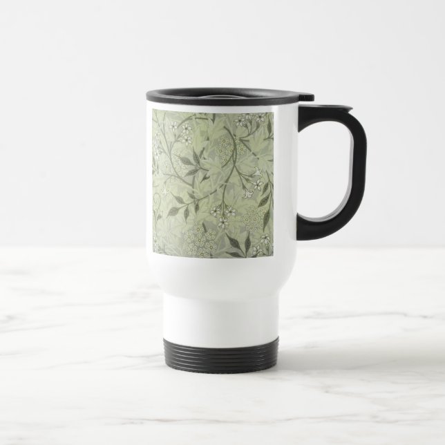 Taza De Viaje William Morris Jasmine Botanical (Derecha)