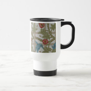 Taza De Viaje William Morris Trellis Wallpaper Art