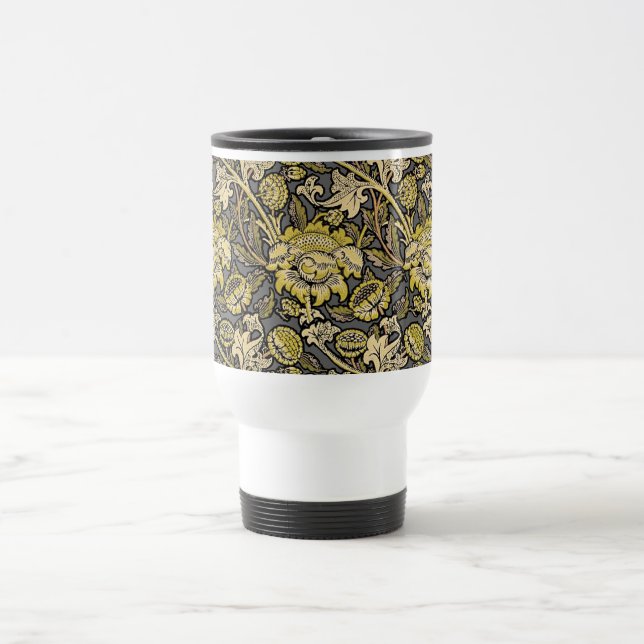 Taza De Viaje William Morris Wey Floral Wallpaper (Centro)