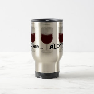Taza De Viaje Wine Alot