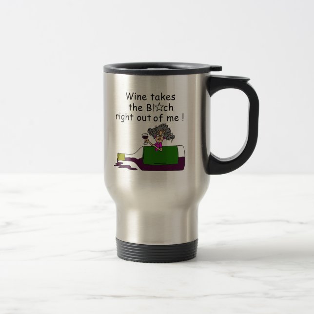 Taza De Viaje Wine se funde conmigo (Derecha)