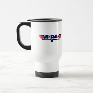 Taza De Viaje Wingman del arma del Tog
