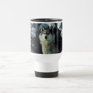 Taza De Viaje Winter Wolf