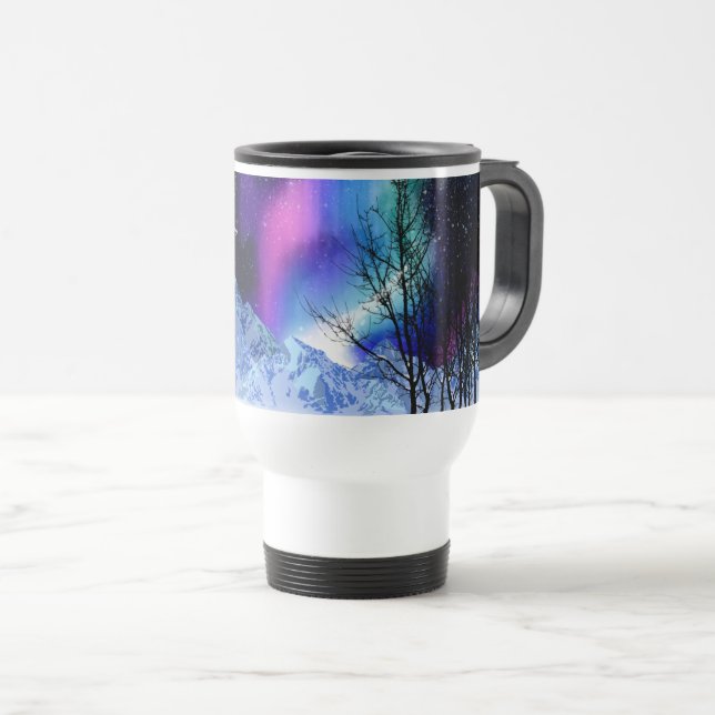 Taza De Viaje Winter Wonderlight Travel Mug (Anverso derecho)