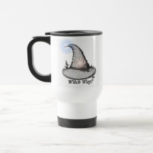 Taza De Viaje Witch Way?:
