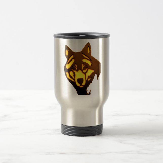 Taza De Viaje Wolf 1 Travel Mug (Centro)