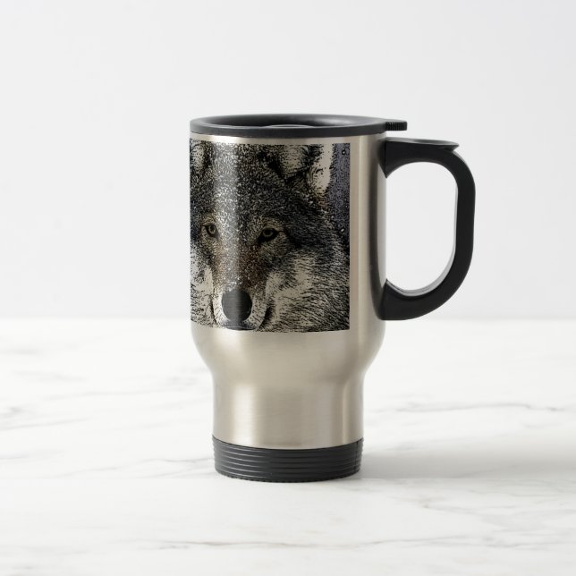 Taza De Viaje Wolf Eyes (Derecha)