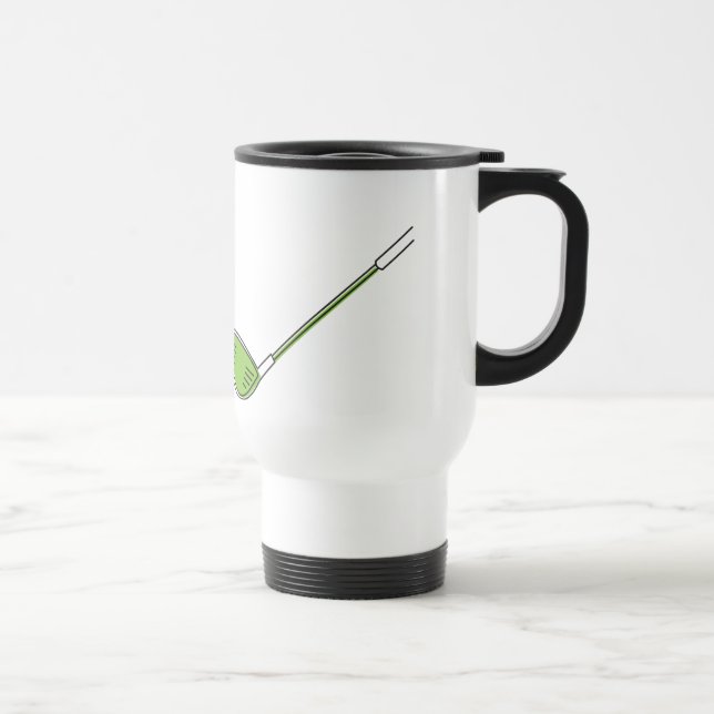 Taza De Viaje Wraparound Golf Travel Mug (Derecha)