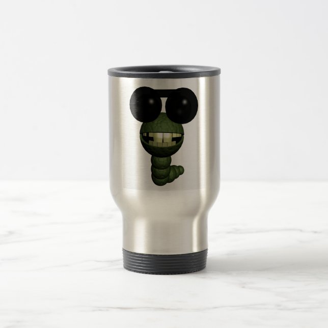 Taza De Viaje Wurm mit Sonnenbrille (Centro)