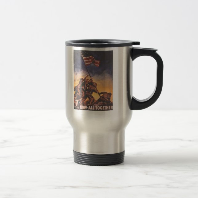 TAZA DE VIAJE WW2 USMC 9 (Derecha)
