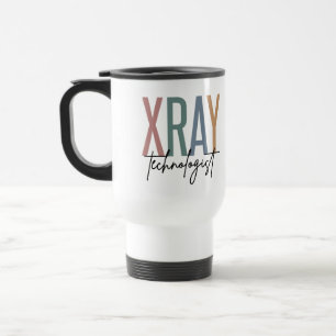 Taza De Viaje Xray Tech X-ray Technologist regalos multicolores