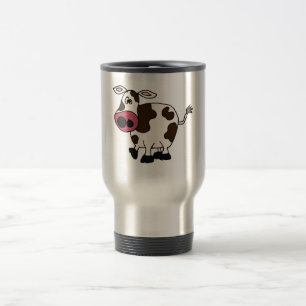 Taza De Viaje XX diseño divertido de la vaca