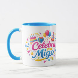 Taza de Viaje y de Regalo con Diseño “Celebra Conm