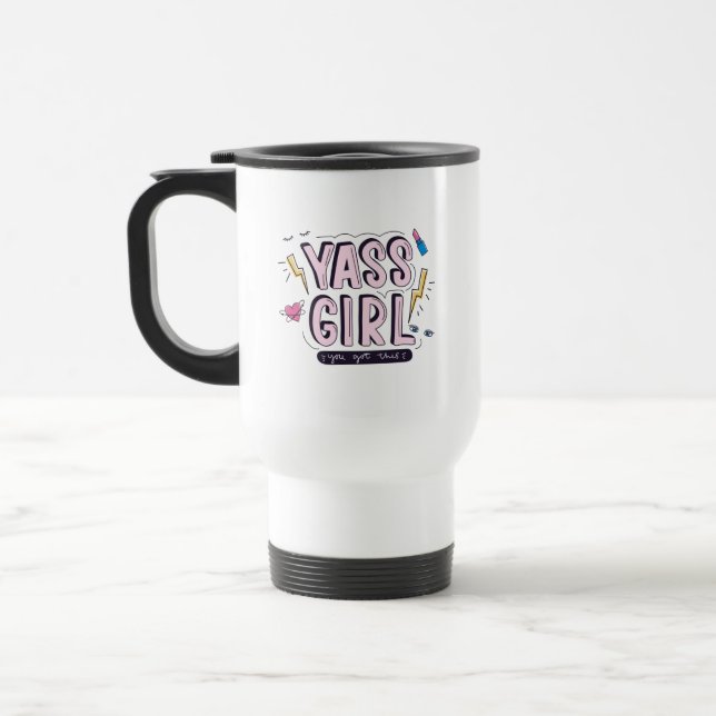 Taza De Viaje Yass Chica | Tienes Esto (Izquierda)
