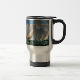 Taza De Viaje Yates que redondean la marca