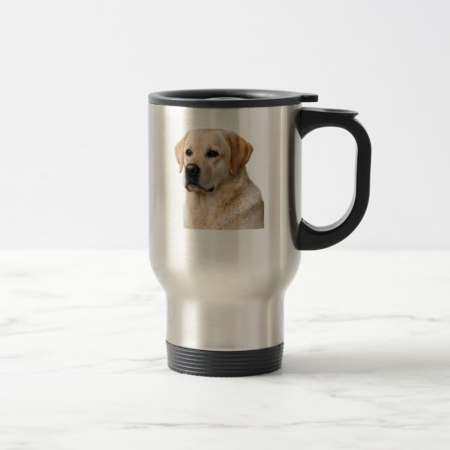 Taza De Viaje Yellow Lab Loyalty Stainless Mug (Derecha)