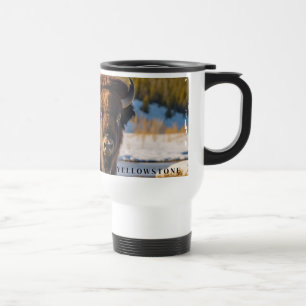 Taza De Viaje Yellowstone Bison Travel Mug