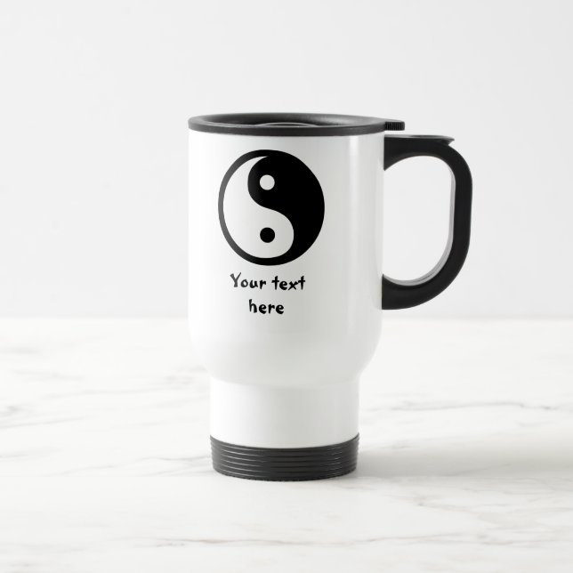 Taza De Viaje Yin Yang (Derecha)