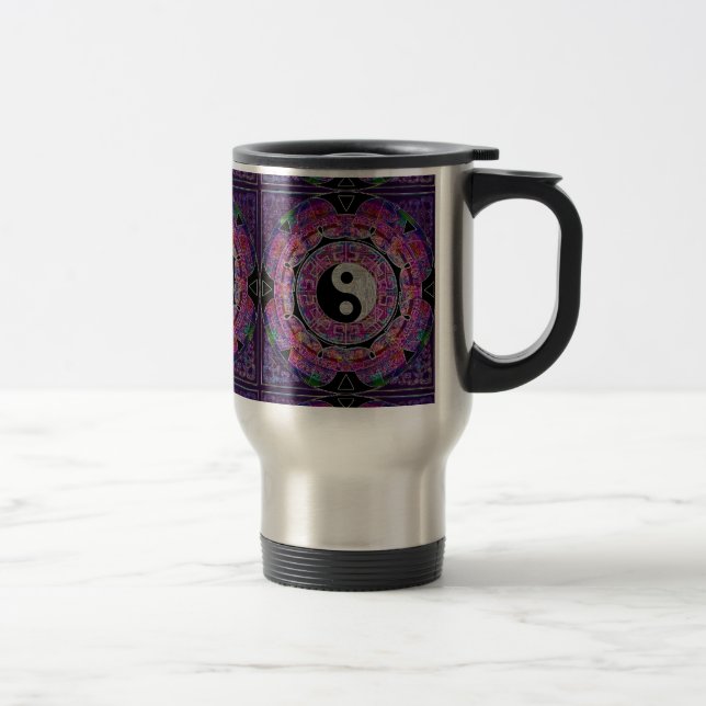 Taza De Viaje Yin Yang (Derecha)