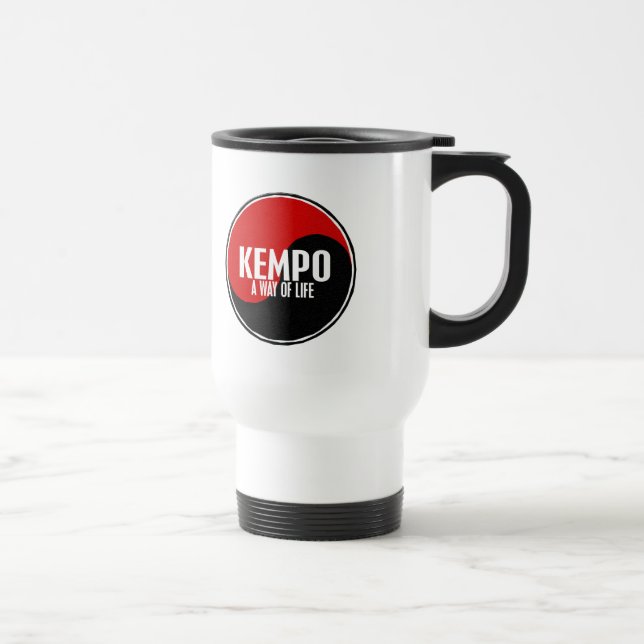 Taza De Viaje Yin Yang Kempo 1 (Derecha)