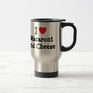 Taza De Viaje Yo corazón (amor) Macaroni y queso