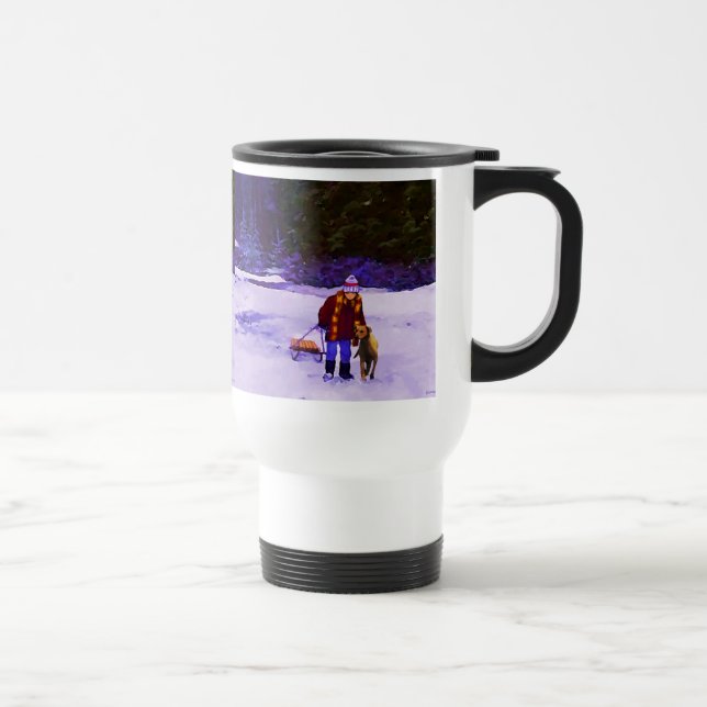 Taza De Viaje Yo Y Mi Buddy (Derecha)