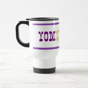 Taza De Viaje Yom Kippur & Estrella -
