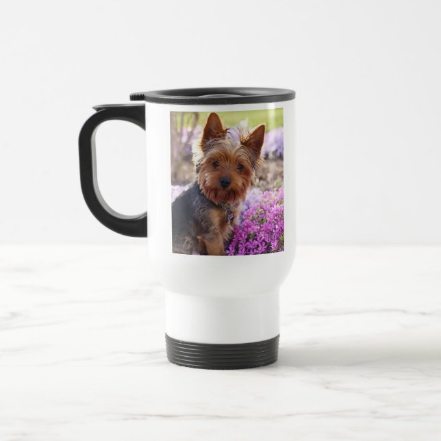 Taza De Viaje Yorkshire Terrier (Izquierda)
