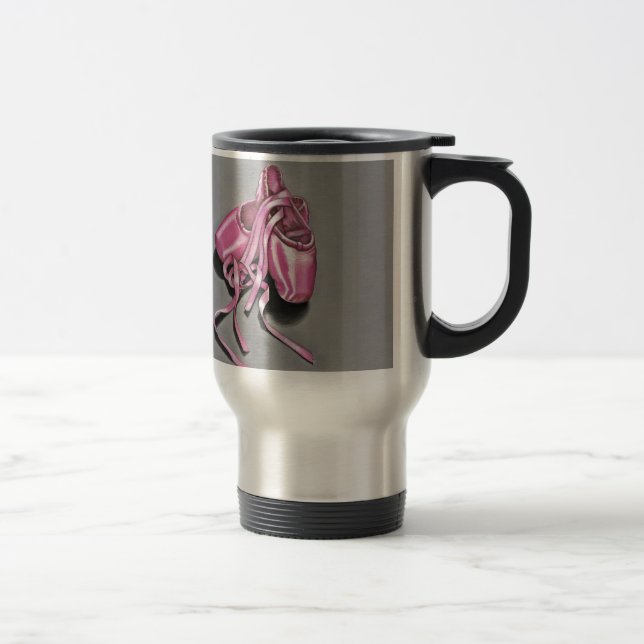 Taza De Viaje Zapatillas de ballet rosa (Derecha)