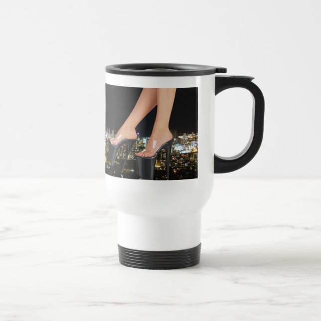 Taza De Viaje Zapatos de la ciudad - Arte de Stiletto (Derecha)