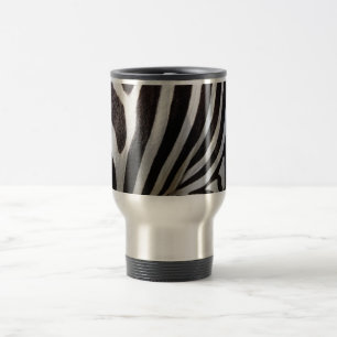 Taza De Viaje Zebra Travel mug en acero inoxidable.