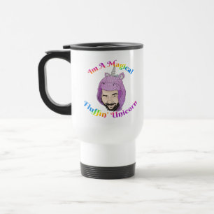 Taza De Viaje Zer0's Magical Fluffin Unicorn Travel/Commuter Mug