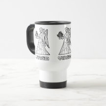 Zodiac Rótulo Mug: Virgo