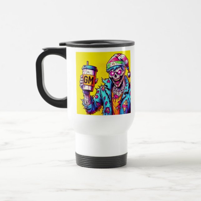 Taza De Viaje Zombies cafeinados (Izquierda)