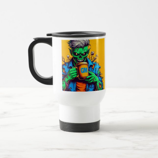 Taza De Viaje Zombies cafeinados (Izquierda)