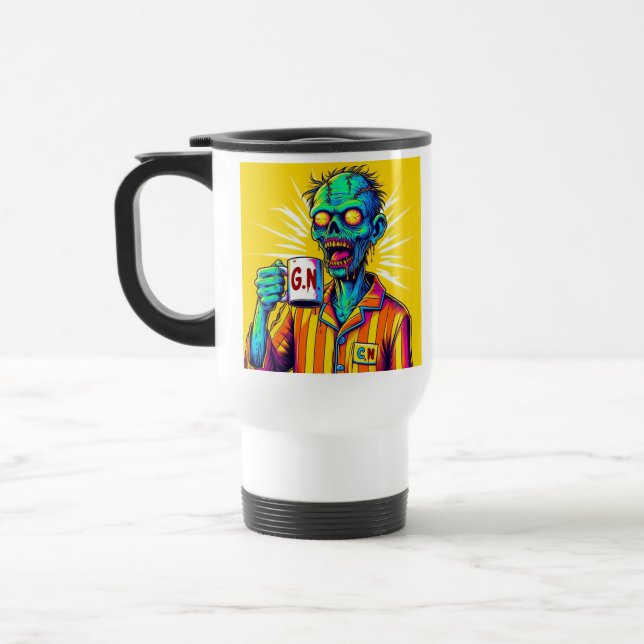 Taza De Viaje Zombies cafeinados (Izquierda)