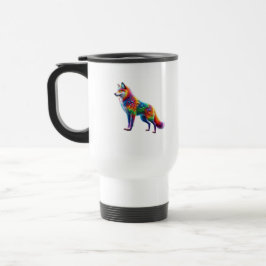 Taza De Viaje Zorro capricho de hues radiantes