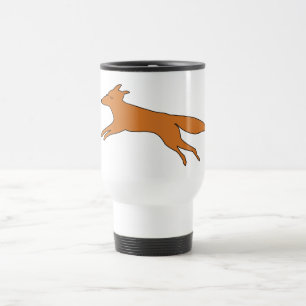 Taza De Viaje Zorro joven adolescente de dos tonos