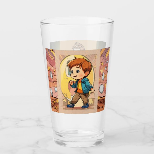 Taza de vidrio (Anverso)