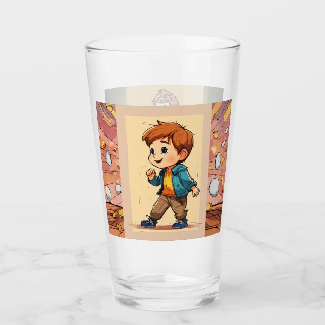 Taza de vidrio (Anverso)
