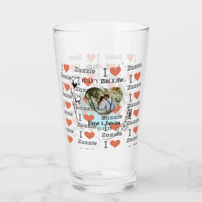 Taza de vidrio (Anverso)