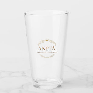 Taza de vidrio de la compañía de artes escénicas A