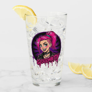 Taza de vidrio Gloomkitty