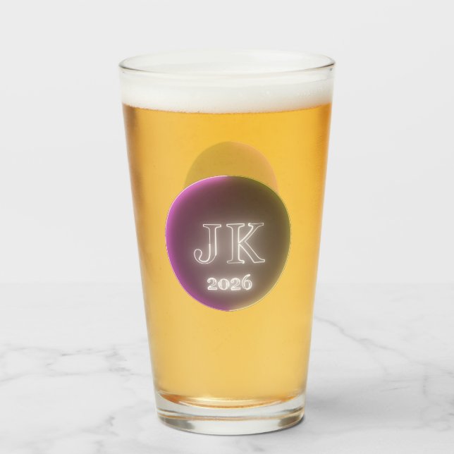 Taza de vidrio JK 2026 (Anverso (lleno))