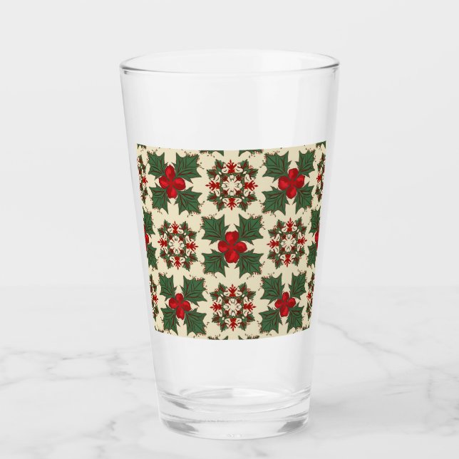 taza de vidrio para navidades (Editar) (Anverso)