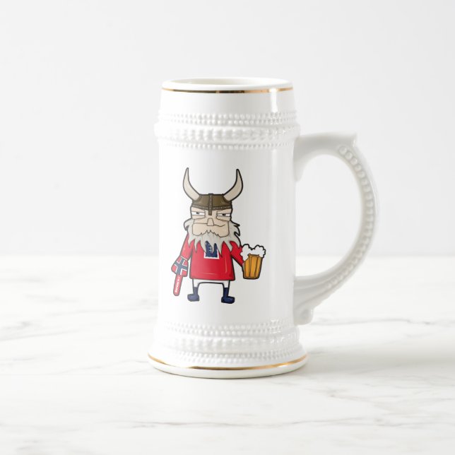 Taza de Viking del noruego (Derecha)