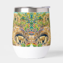 Taza de vino Cangrejo de tierra blanca Bahamas