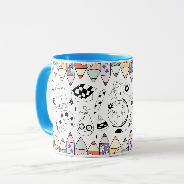 Taza De vuelta a la escuela (Anverso izquierdo)