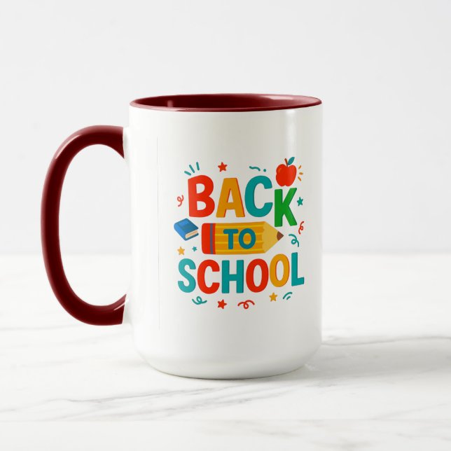 Taza De vuelta a la escuela (Izquierda)
